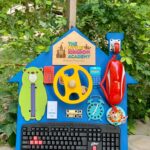 busy board "house"