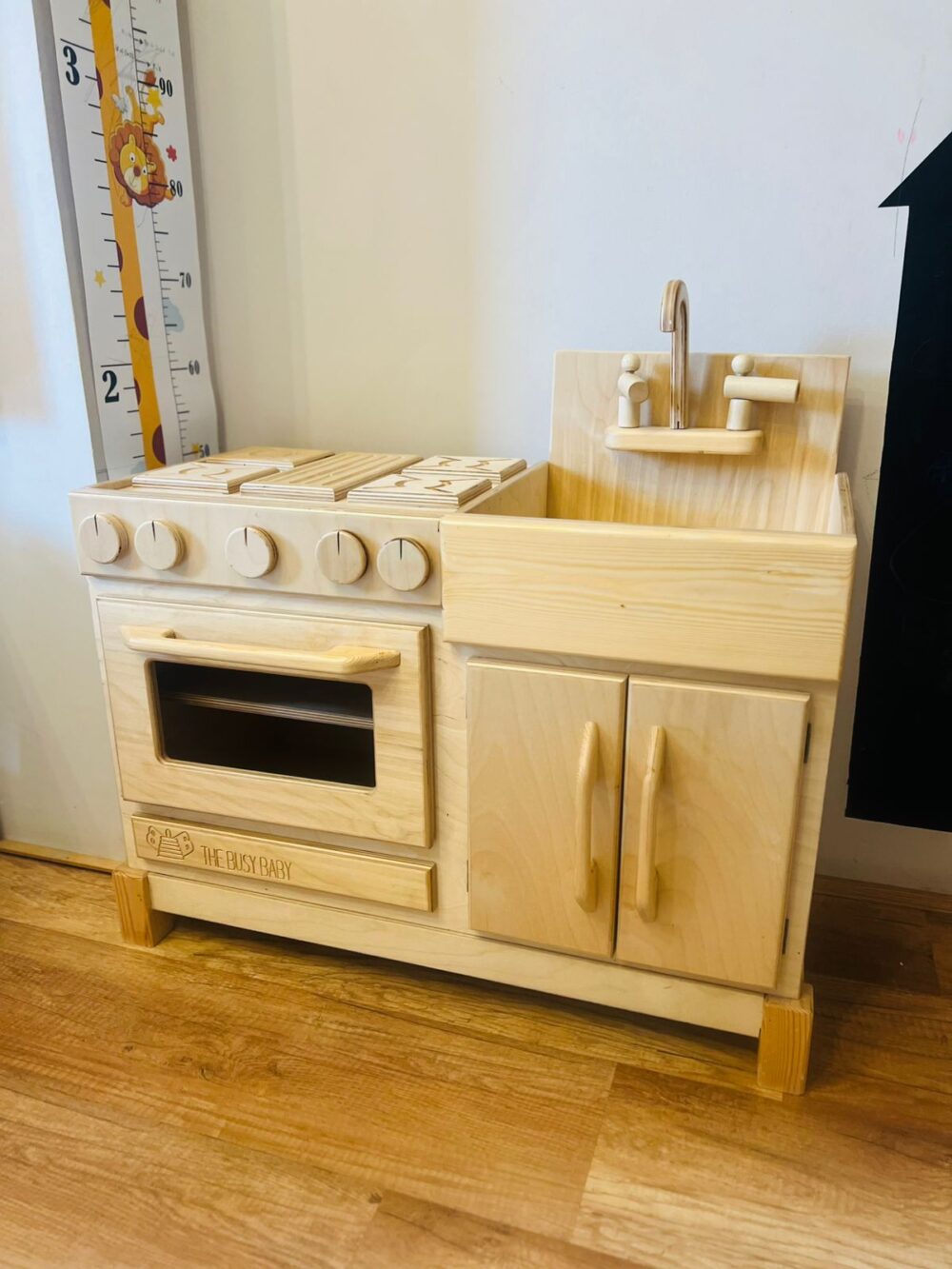 All wood kitchen